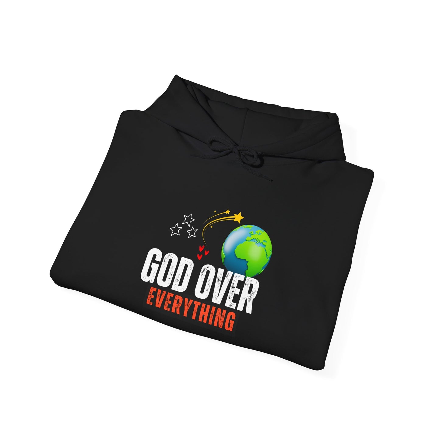 God Over Everything Unisex Heavy Blend™ Hooded Sweatshirt