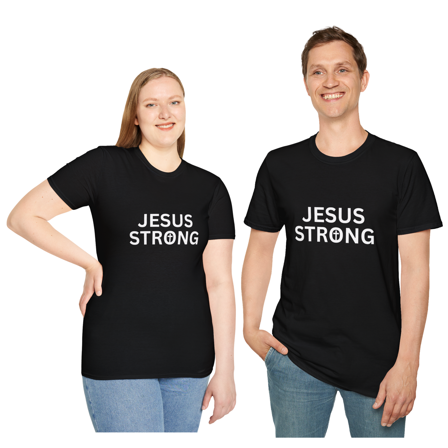 A Variety Jesus Strong Unisex Softstyle T-Shirts