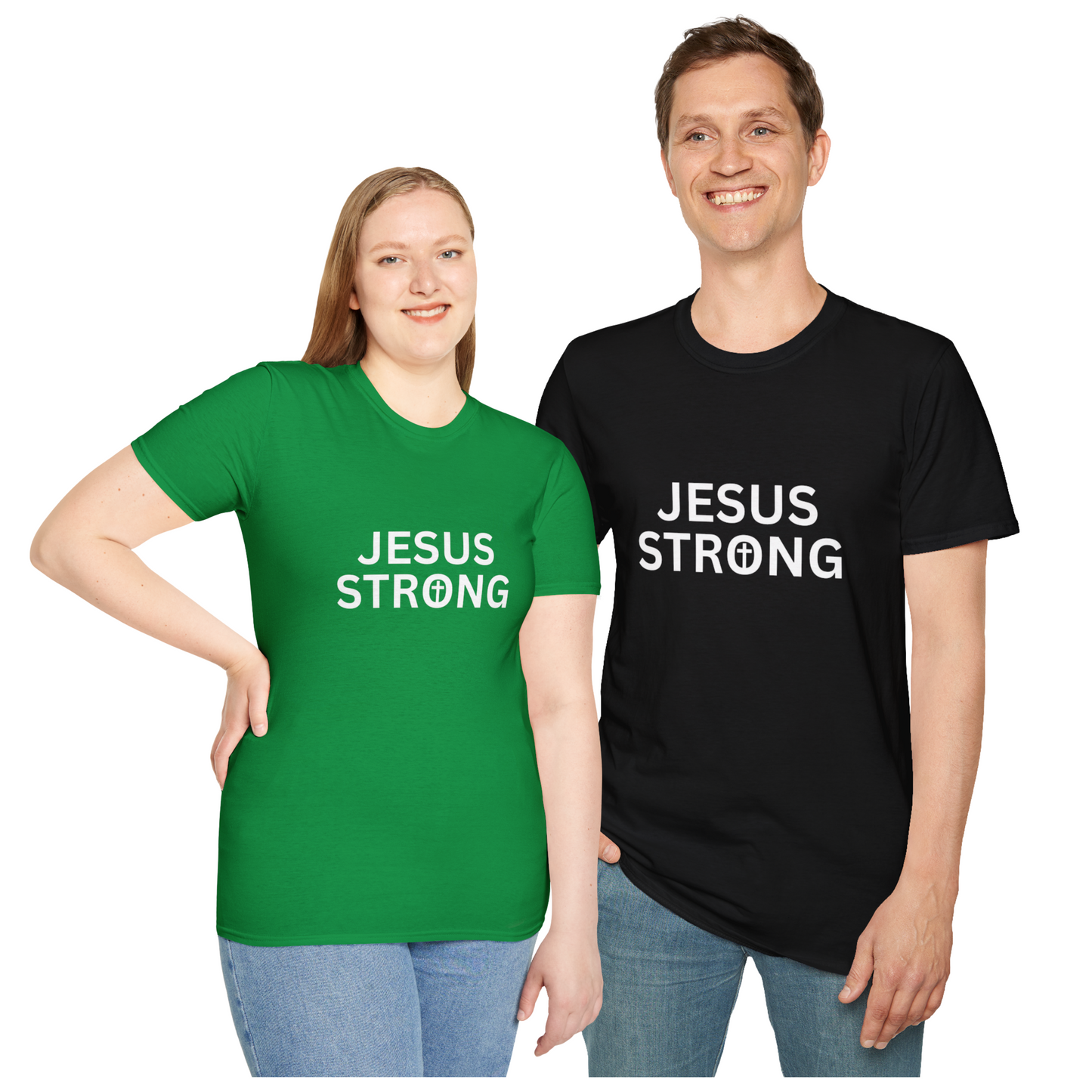 A Variety Jesus Strong Unisex Softstyle T-Shirts