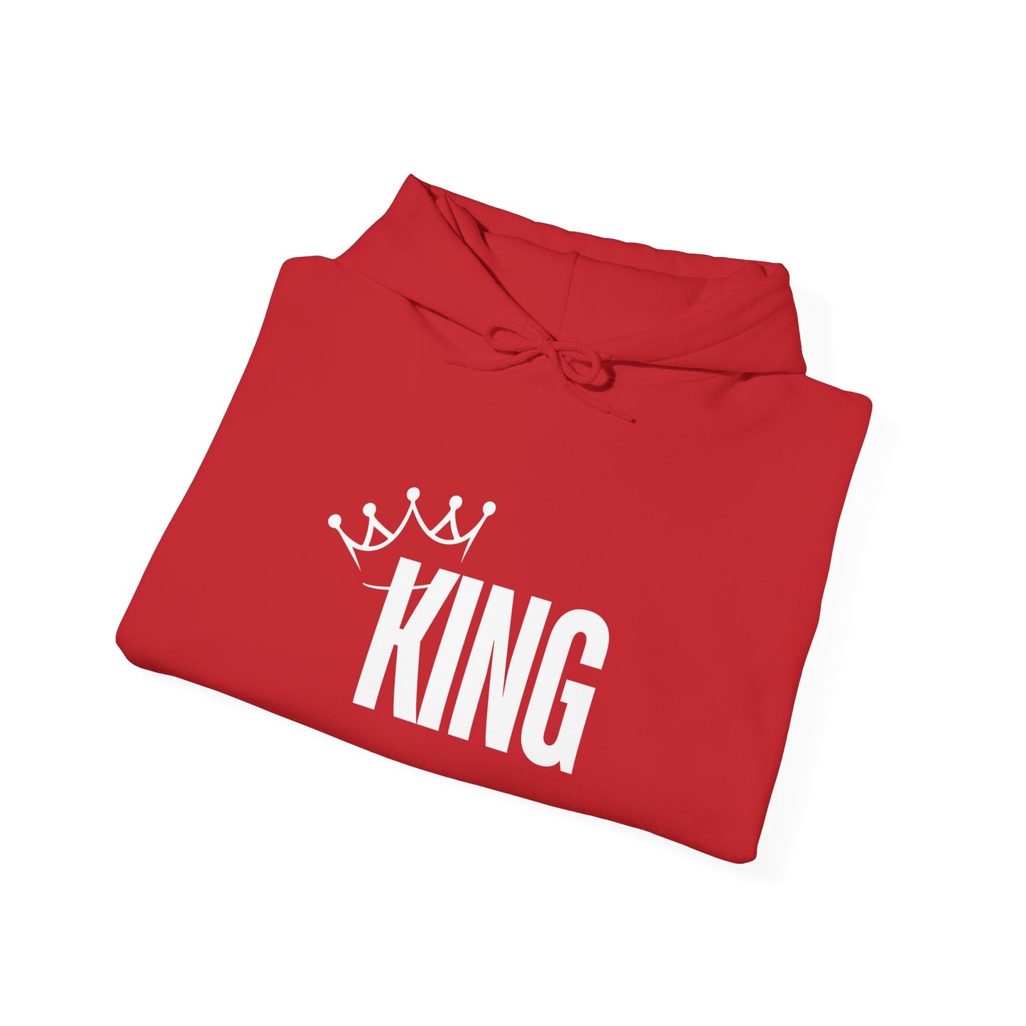 A Cozy Red Unisex Heavy Blend™ Hooded Sweatshirt - Perfect for Relaxation & Everyday Wear