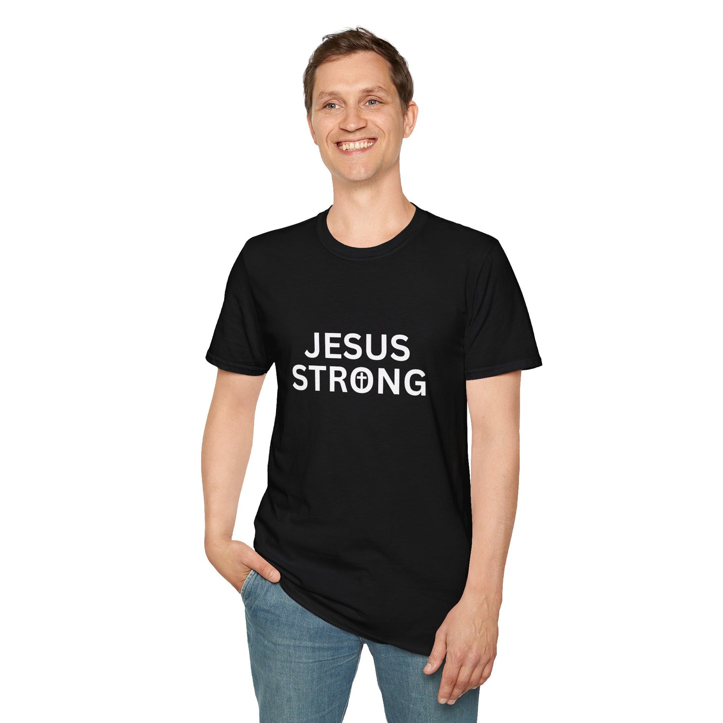 A Variety Jesus Strong Unisex Softstyle T-Shirts