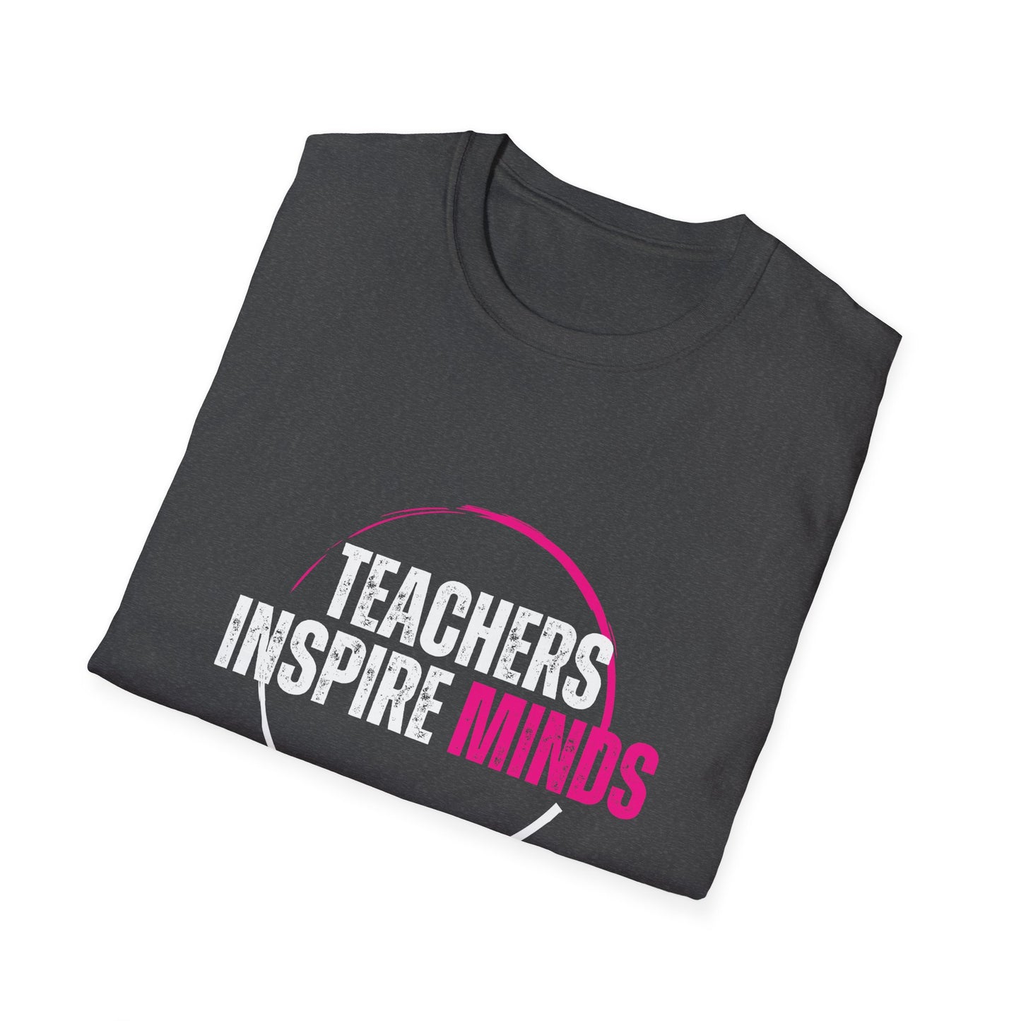 Teachers Inspire Minds Unisex Softstyle T-Shirt