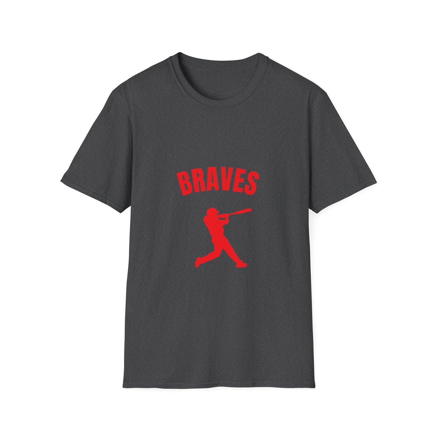 Braves Baseball Unisex Softstyle T-Shirt - Casual Sportswear for Fans