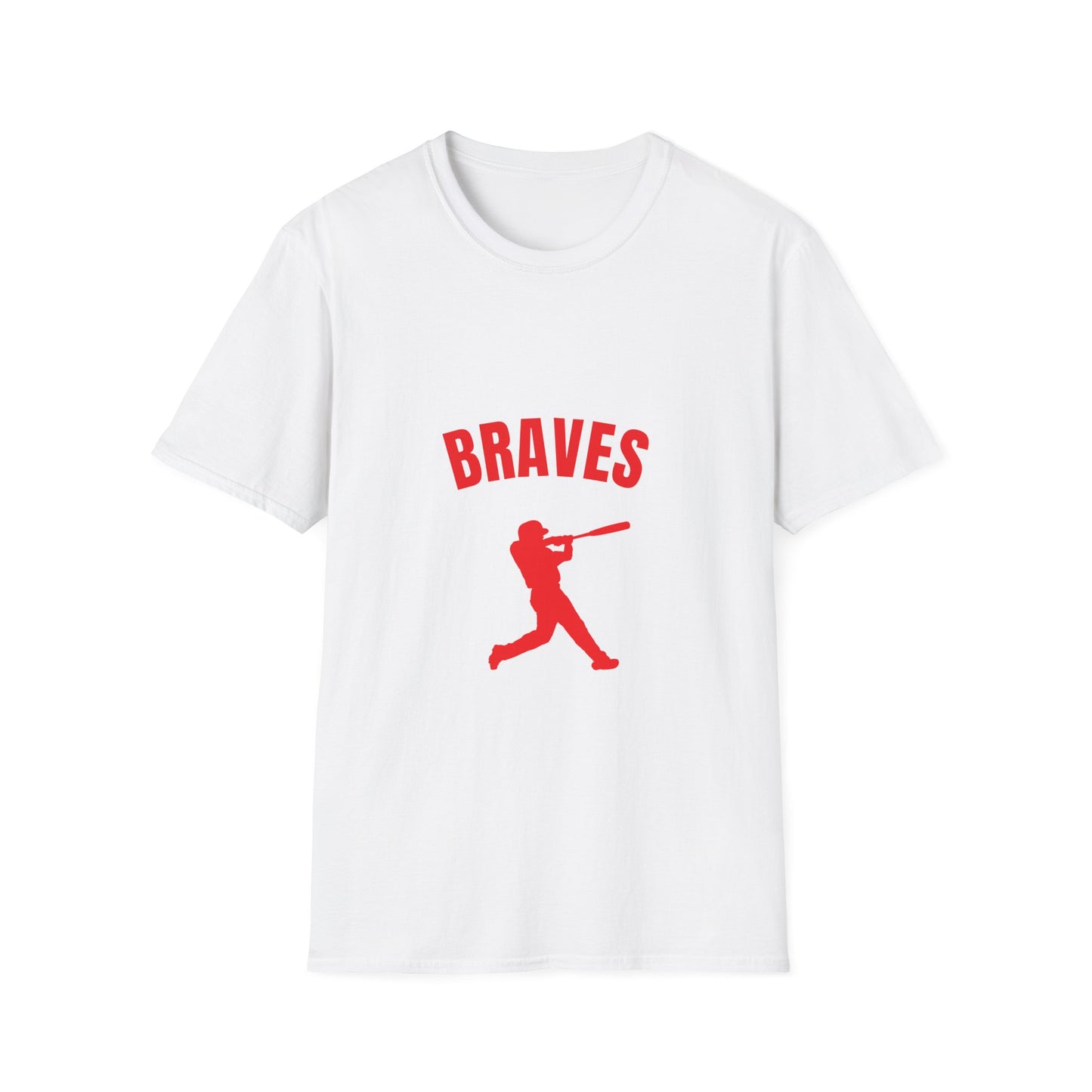Braves Baseball Unisex Softstyle T-Shirt - Casual Sportswear for Fans