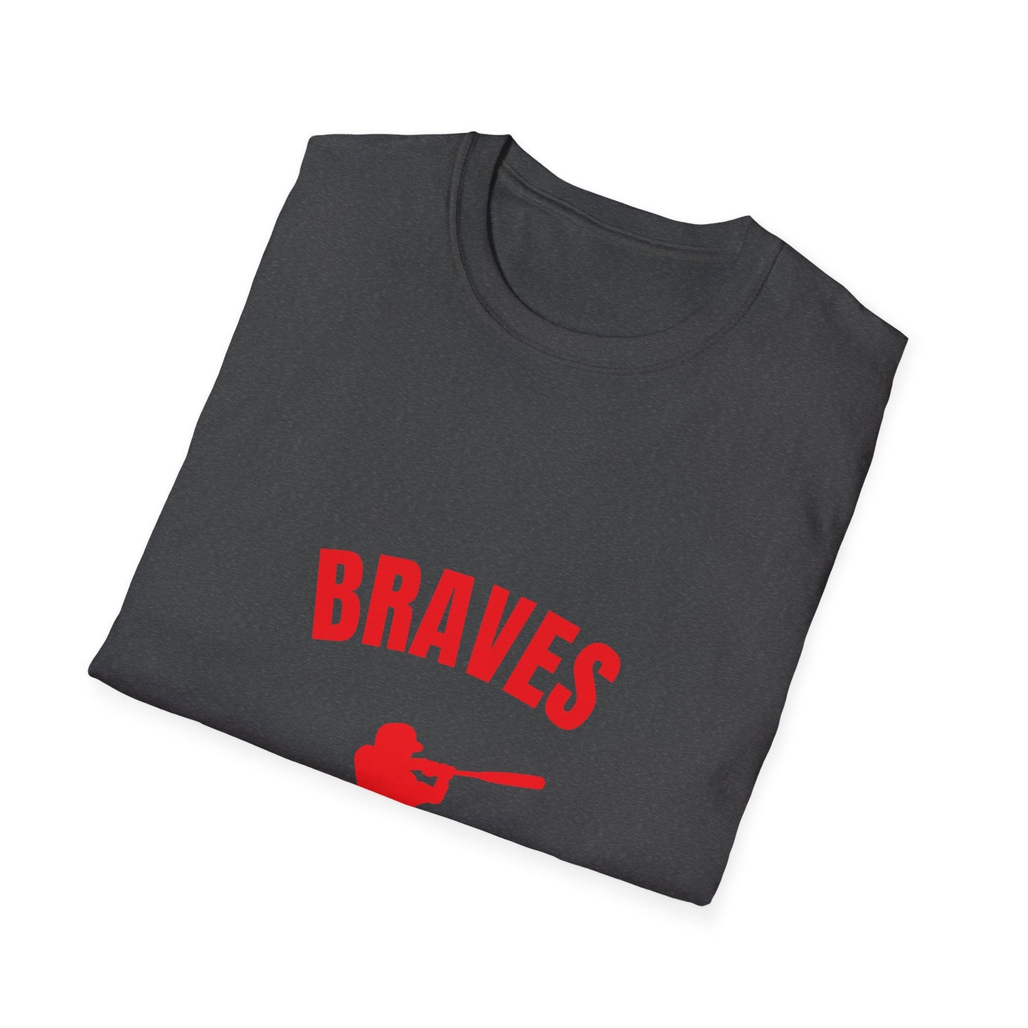 Braves Baseball Unisex Softstyle T-Shirt - Casual Sportswear for Fans