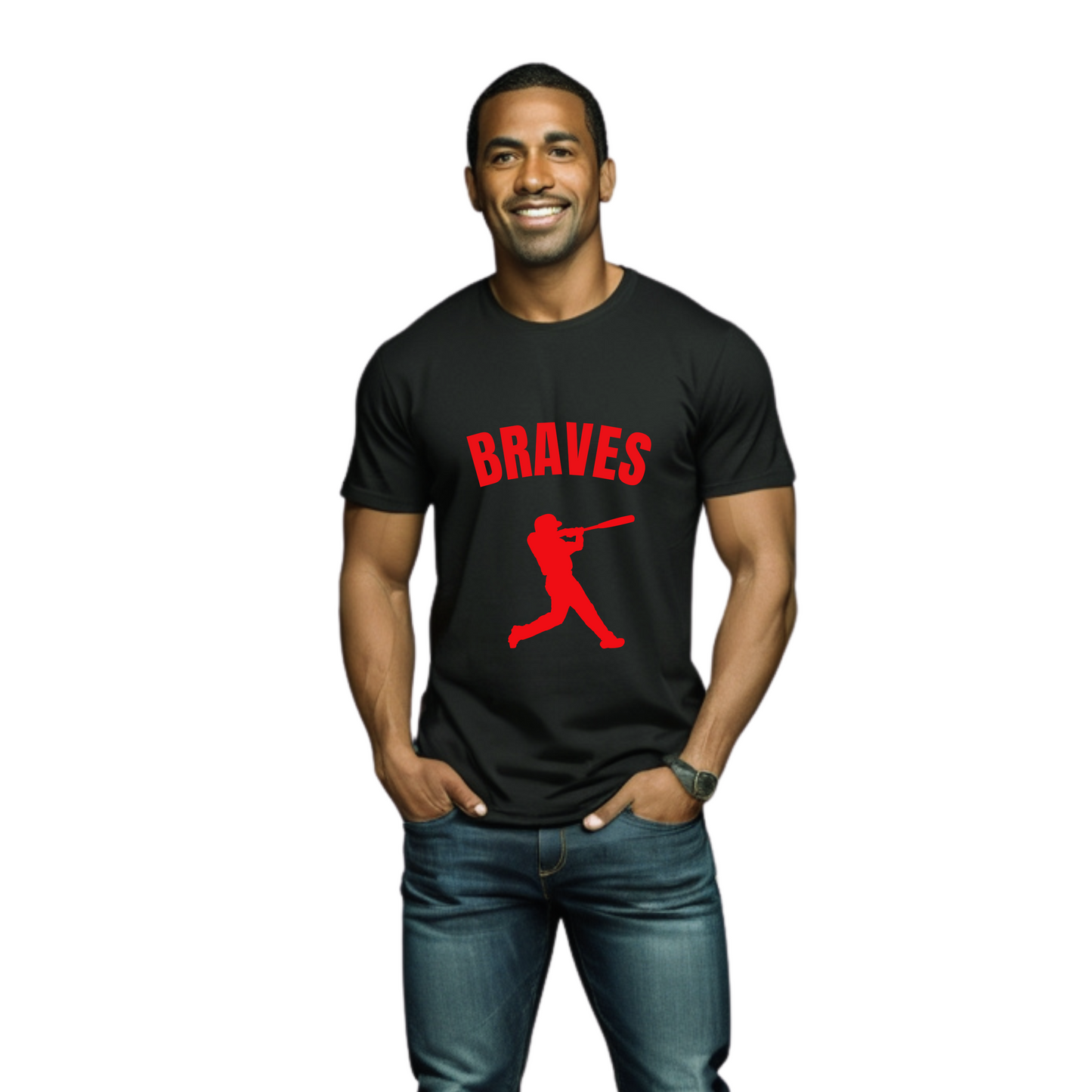 Braves Baseball Unisex Softstyle T-Shirt - Casual Sportswear for Fans