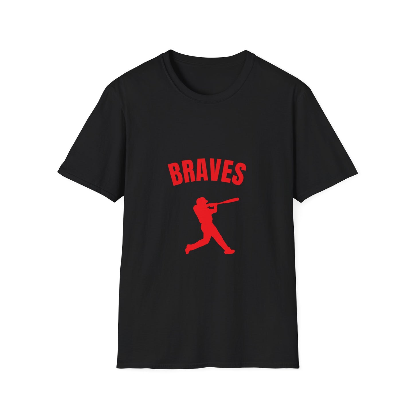 Braves Baseball Unisex Softstyle T-Shirt - Casual Sportswear for Fans