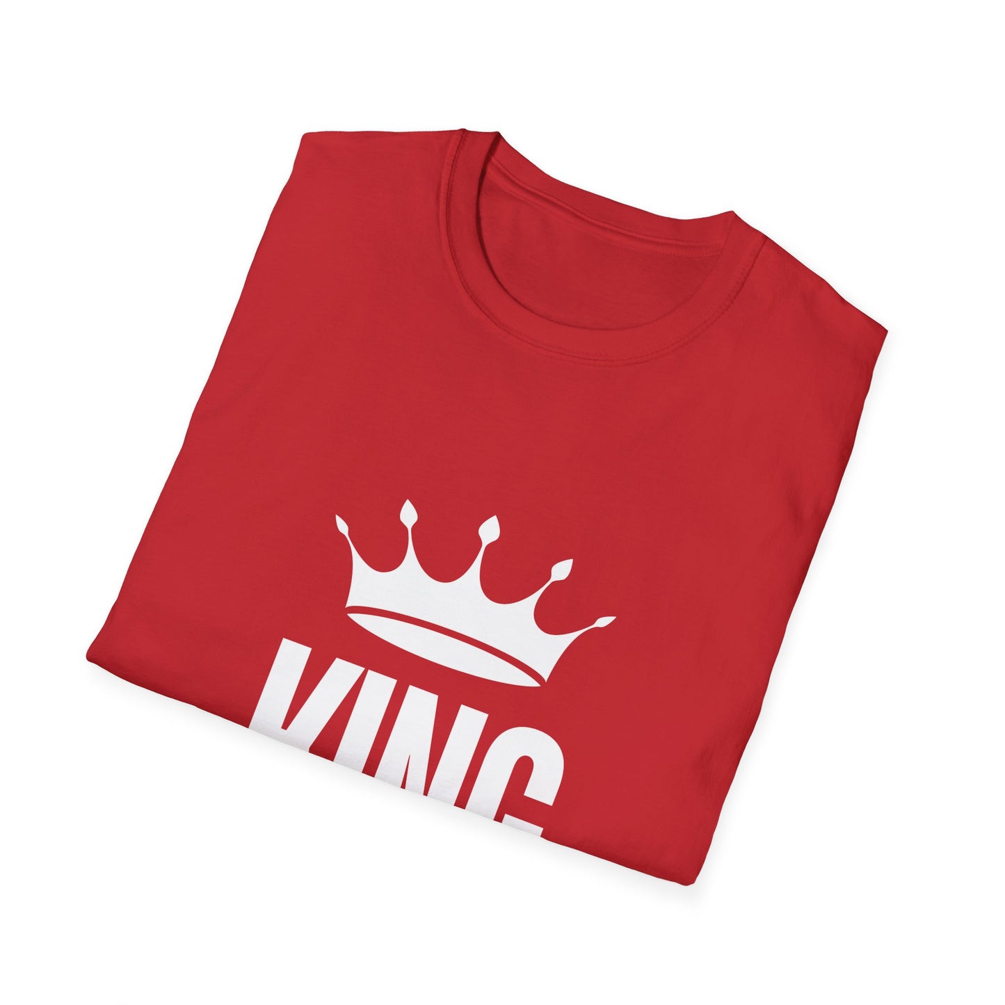 Black King Crown Graphic T-Shirt - Perfect for Celebrations and Everyday Wear
