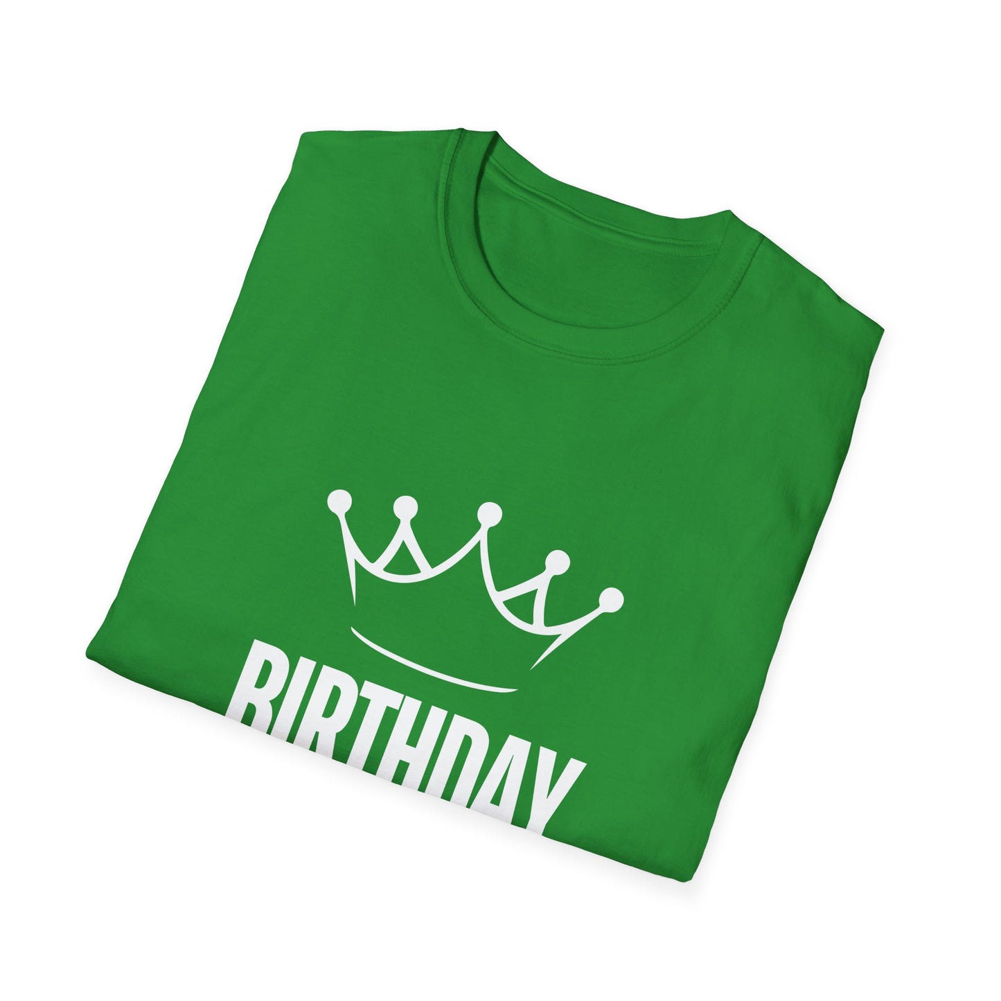 Birthday King Unisex Softstyle T-Shirt - Celebrate Your Special Day in Style